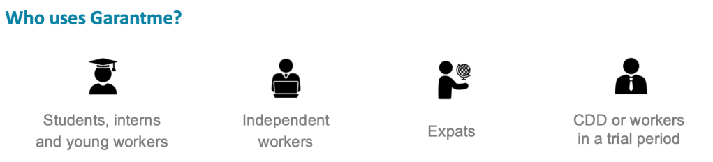 Why am I asked to provide a guarantor? APPART 4 U AND GARANT ME.